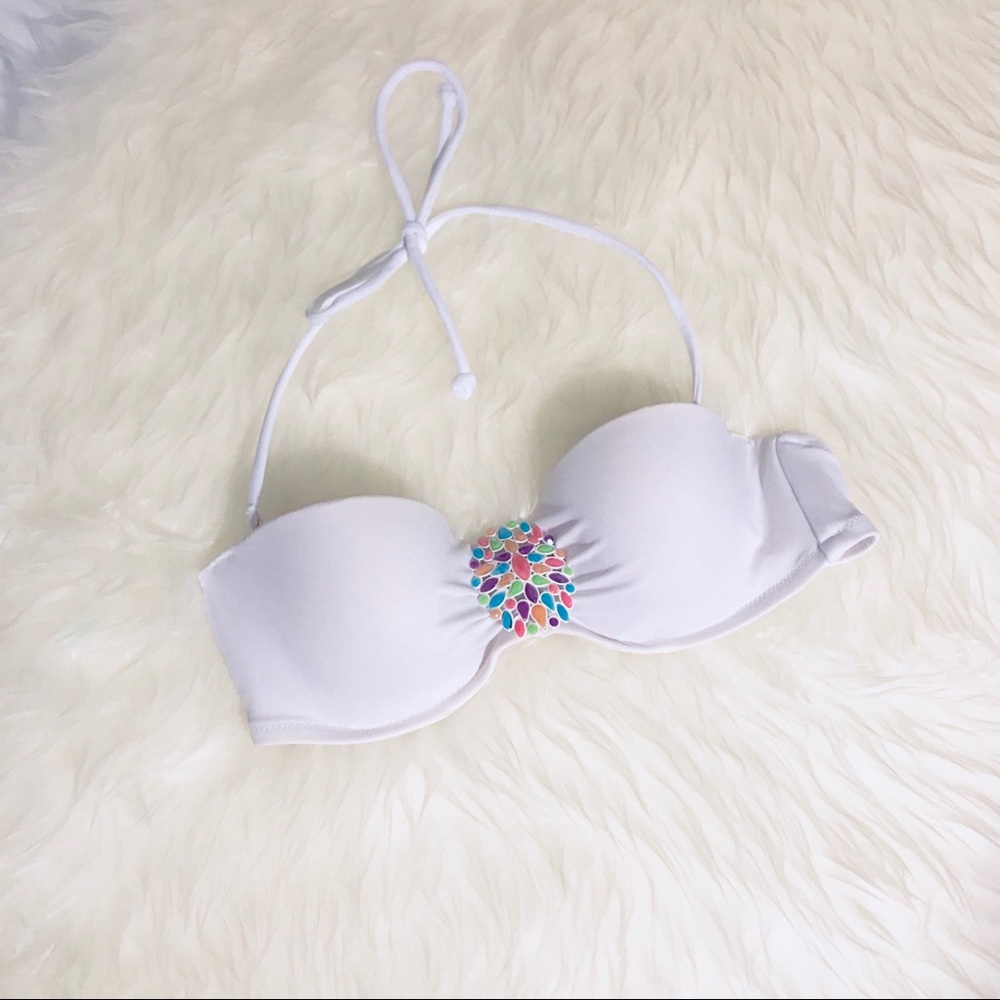 Victoria Secret swim suit white bra